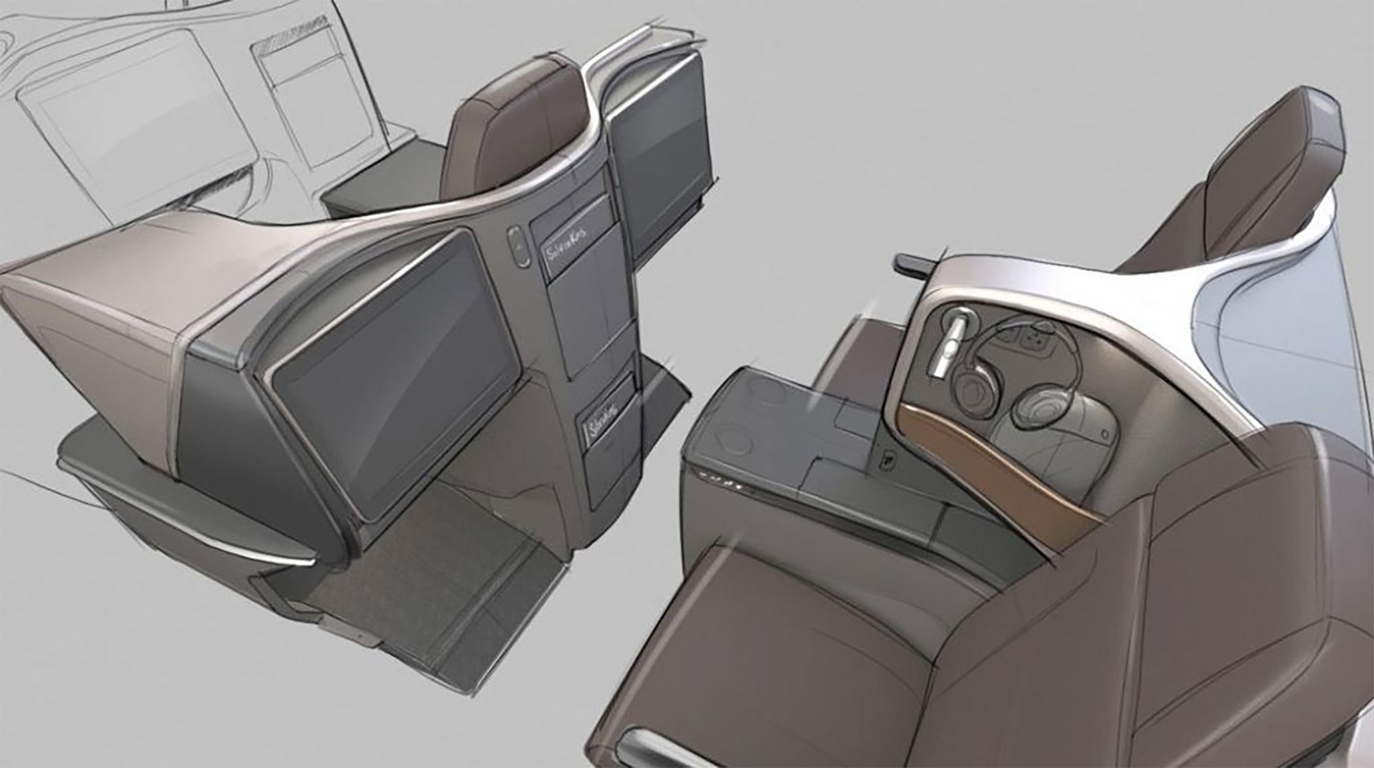Singapore Airlines’ Regional B737-Max Business Class Cabin